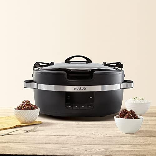 Thermoshield 6 Quart Slow Cooker with Carry Handles - Curated Catalog Y2