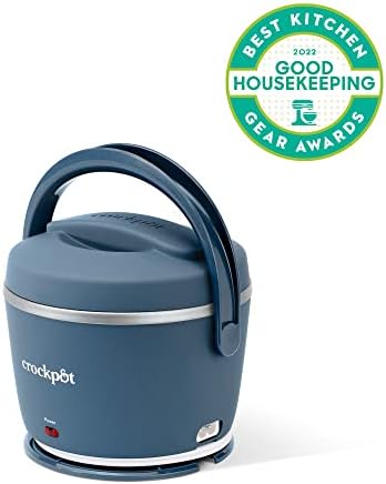 Electric Lunch Box Food Warmer 20oz – Faded Blue - Curated Catalog P6