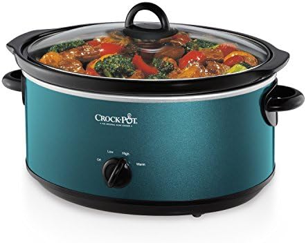 7 Quart Manual Slow Cooker – Turquoise - Curated Catalog B0