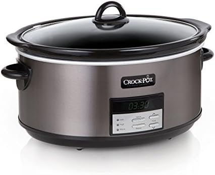 8 Quart Programmable Slow Cooker with Auto Warm - Curated Catalog K6