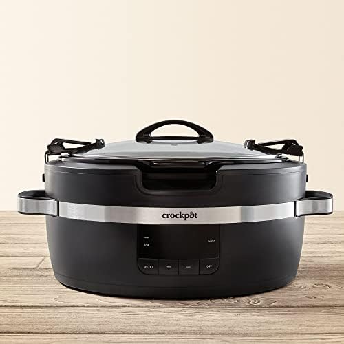 Thermoshield 6 Quart Slow Cooker with Carry Handles - Curated Catalog Y2