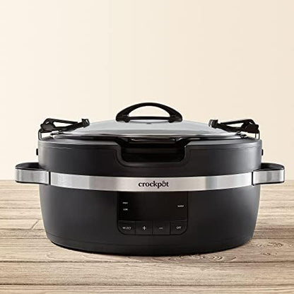 Thermoshield 6 Quart Slow Cooker with Carry Handles - Curated Catalog Y2