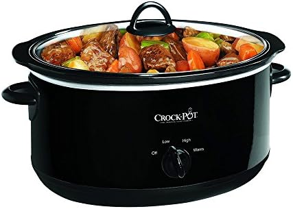 8 Quart Manual Slow Cooker – Black - Curated Catalog J9