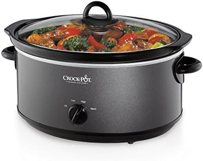 7 Quart Slow Cooker – Charcoal - Curated Catalog Z9