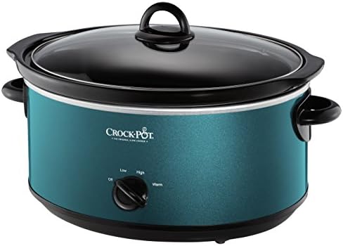 7 Quart Manual Slow Cooker – Turquoise - Curated Catalog B0