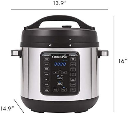 8 Quart Express Crock Multi-Use Pressure Cooker - Curated Catalog R0