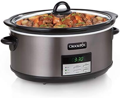 8 Quart Programmable Slow Cooker with Auto Warm - Curated Catalog K6