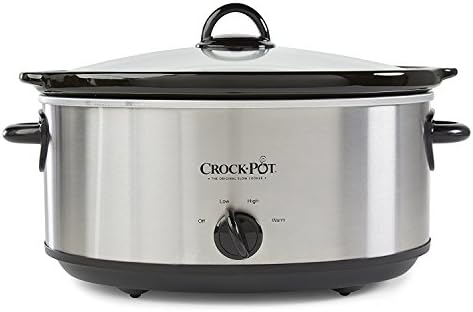 7 Quart Oval Manual Slow Cooker – Stainless Steel - Curated Catalog S3