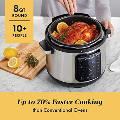 8 Quart Express Crock Multi-Use Pressure Cooker - Curated Catalog Q7