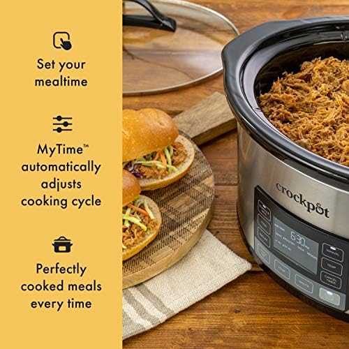 MyTime 6 Quart Programmable Slow Cooker - Curated Catalog A4