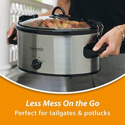 Cook & Carry 6 Quart Portable Slow Cooker - Curated Catalog H1