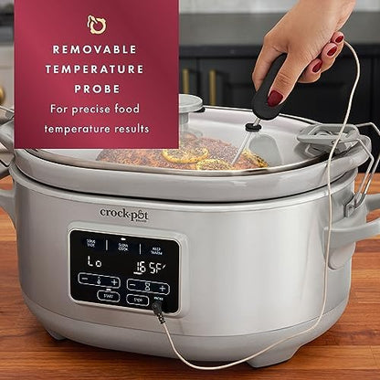 7 Quart Programmable Cook & Carry Slow Cooker - Curated Catalog X2