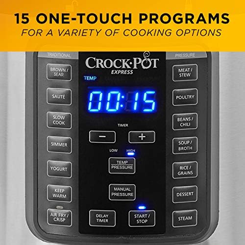 Express Crisp 8 Quart 10-in-1 Pressure Cooker - Curated Catalog S9