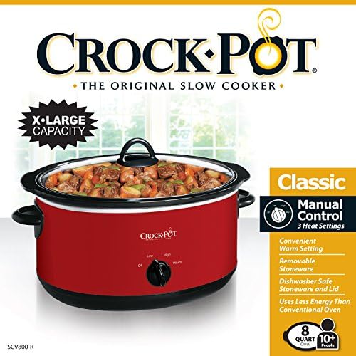 Express Crock 8 Quart Programmable Slow Cooker - Curated Catalog Z2