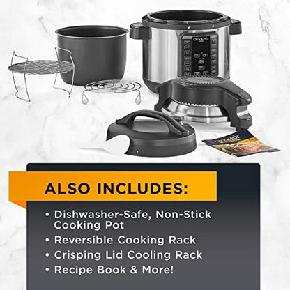 Express Crisp 8 Quart 10-in-1 Pressure Cooker - Curated Catalog S9