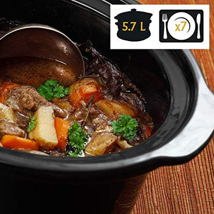 Cook & Carry 6 Quart Portable Slow Cooker - Curated Catalog S2