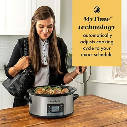 MyTime 6 Quart Programmable Slow Cooker - Curated Catalog A4