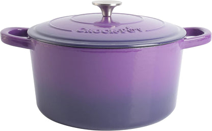 3 Quart Enameled Cast Iron Dutch Oven – Aqua - Curated Catalog W1