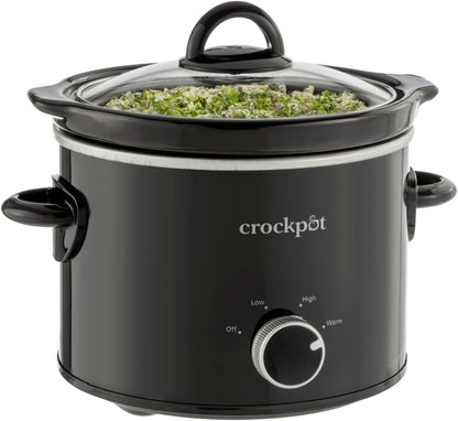 2 Quart Mini Slow Cooker – Classic Compact Cooker - Curated Catalog U2