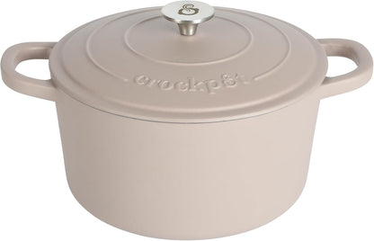 3 Quart Enameled Cast Iron Dutch Oven – Aqua - Curated Catalog E0