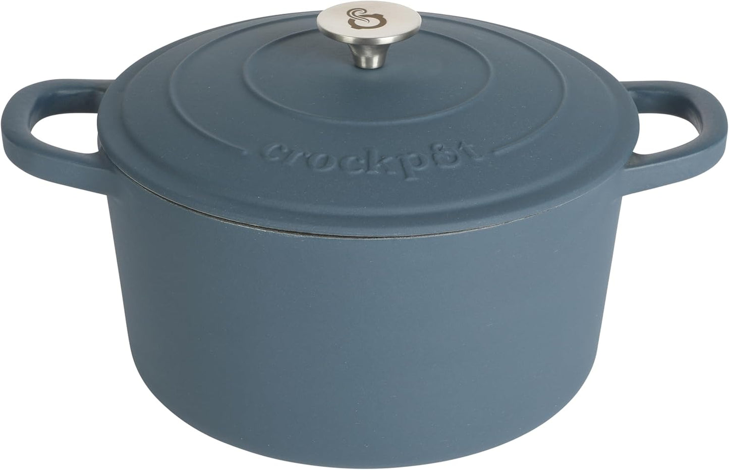 3 Quart Enameled Cast Iron Dutch Oven – Aqua - Curated Catalog W1