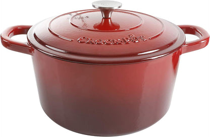 3 Quart Enameled Cast Iron Dutch Oven – Aqua - Curated Catalog E0
