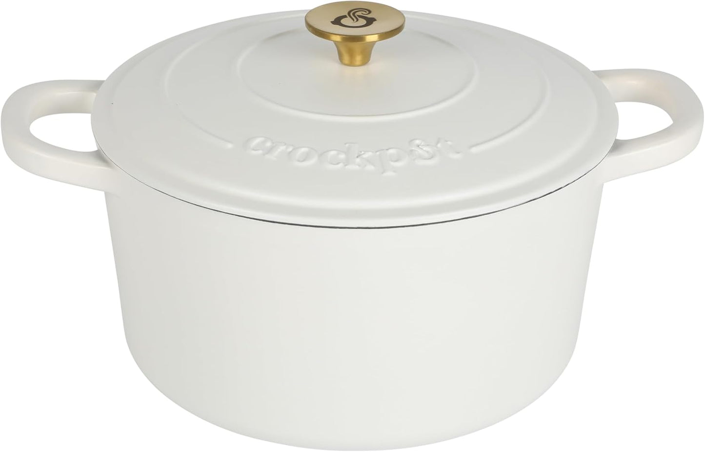3 Quart Enameled Cast Iron Dutch Oven – Aqua - Curated Catalog E0