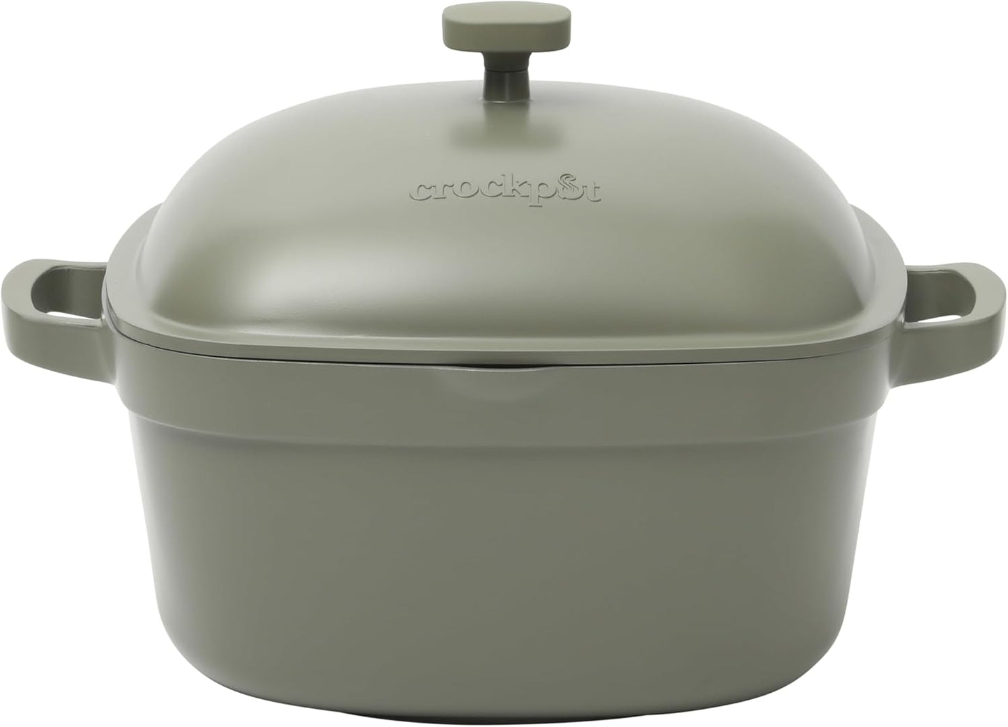 3 Quart Enameled Cast Iron Dutch Oven – Aqua - Curated Catalog E0