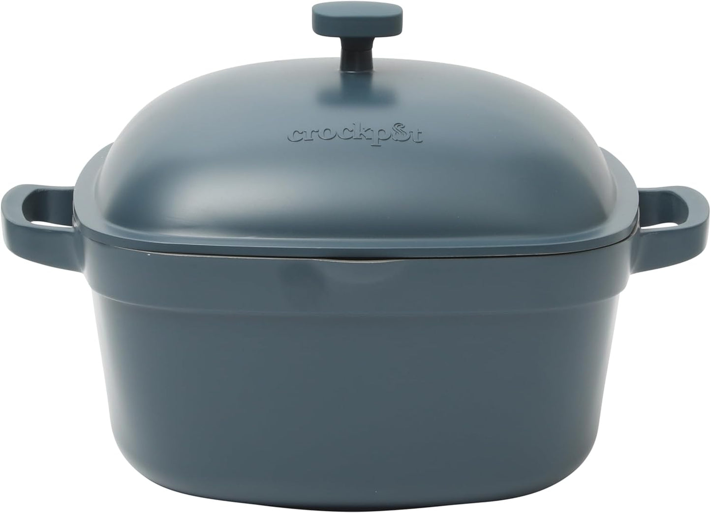 3 Quart Enameled Cast Iron Dutch Oven – Aqua - Curated Catalog W1