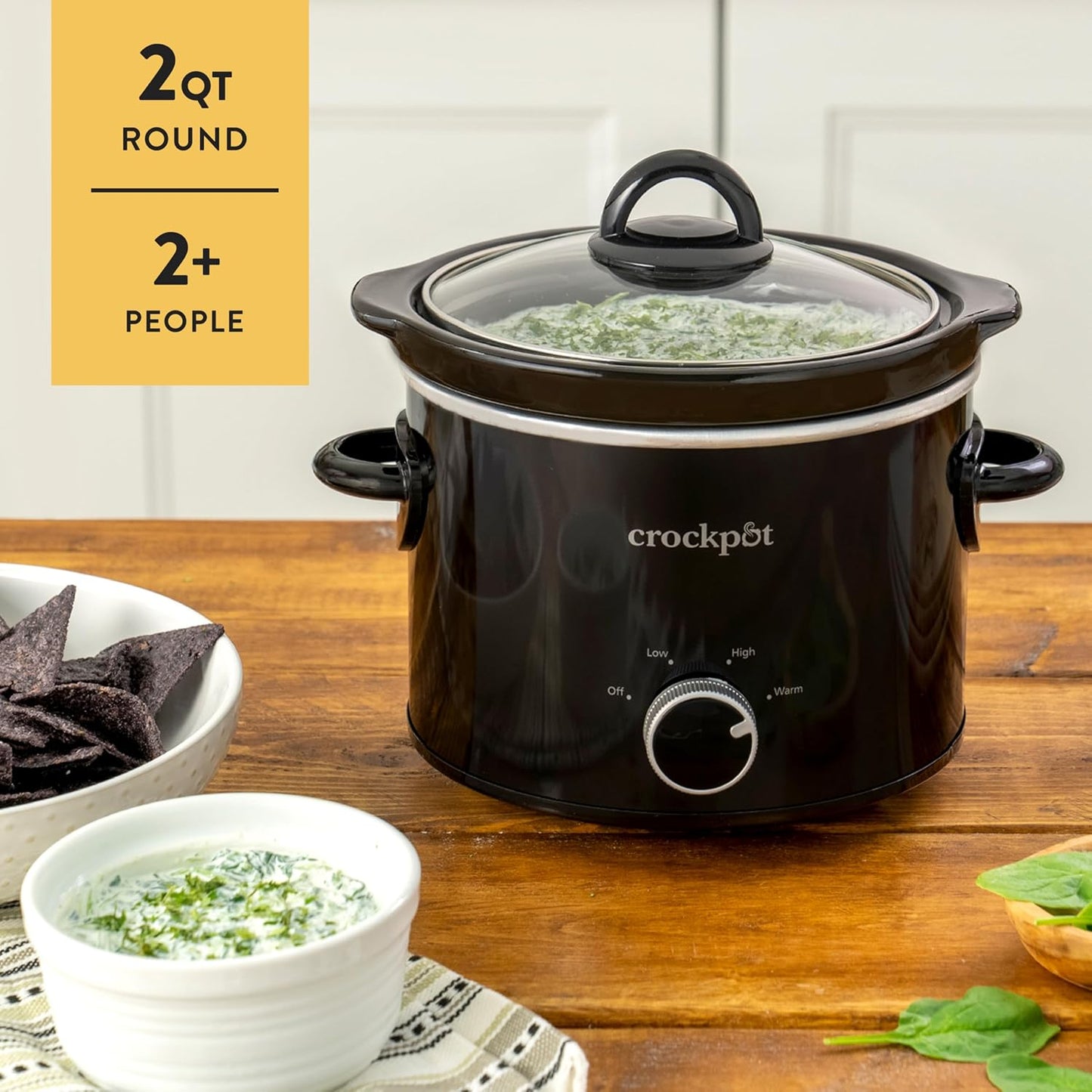 2 Quart Mini Slow Cooker – Classic Compact Cooker - Curated Catalog S9