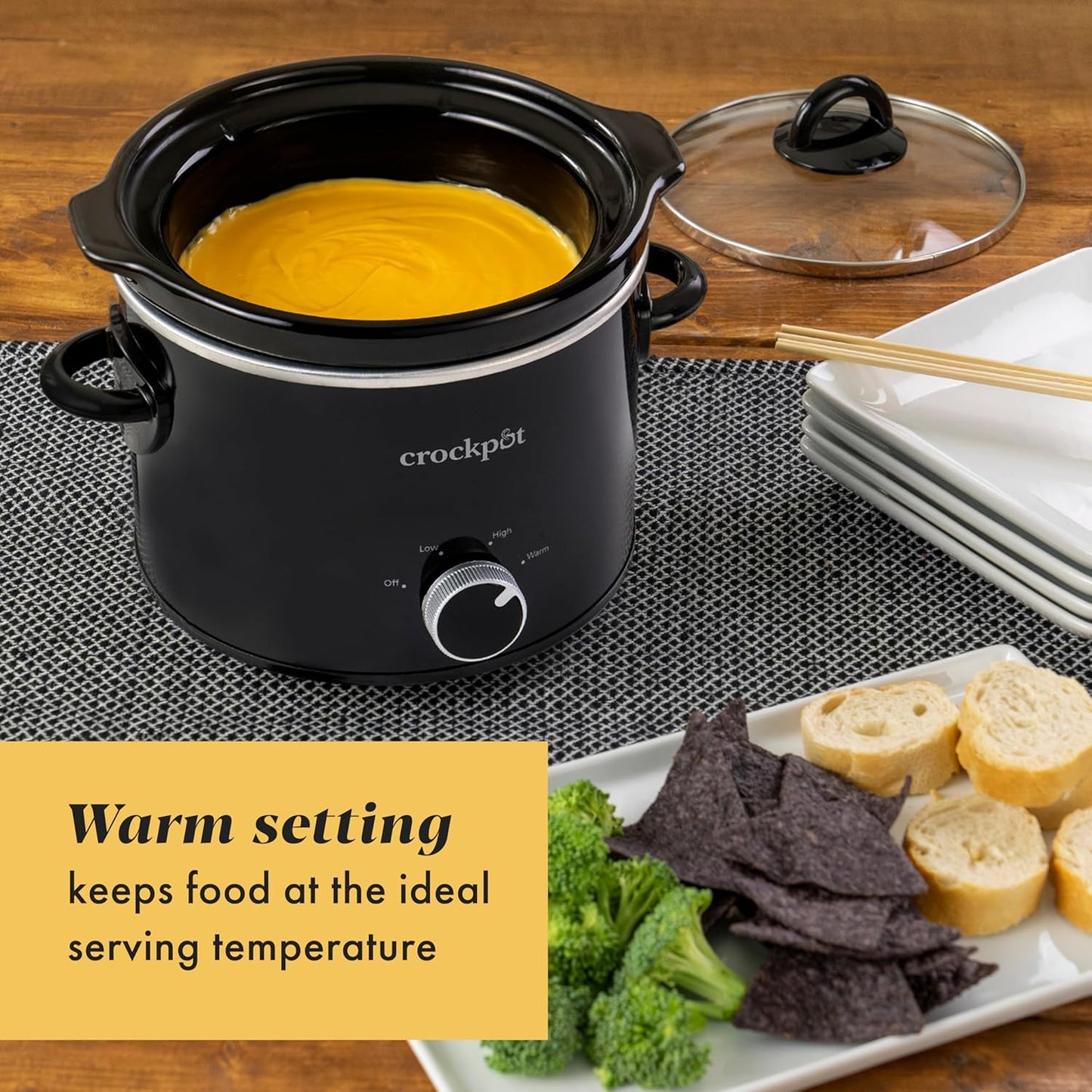 2 Quart Mini Slow Cooker – Classic Compact Cooker - Curated Catalog U2